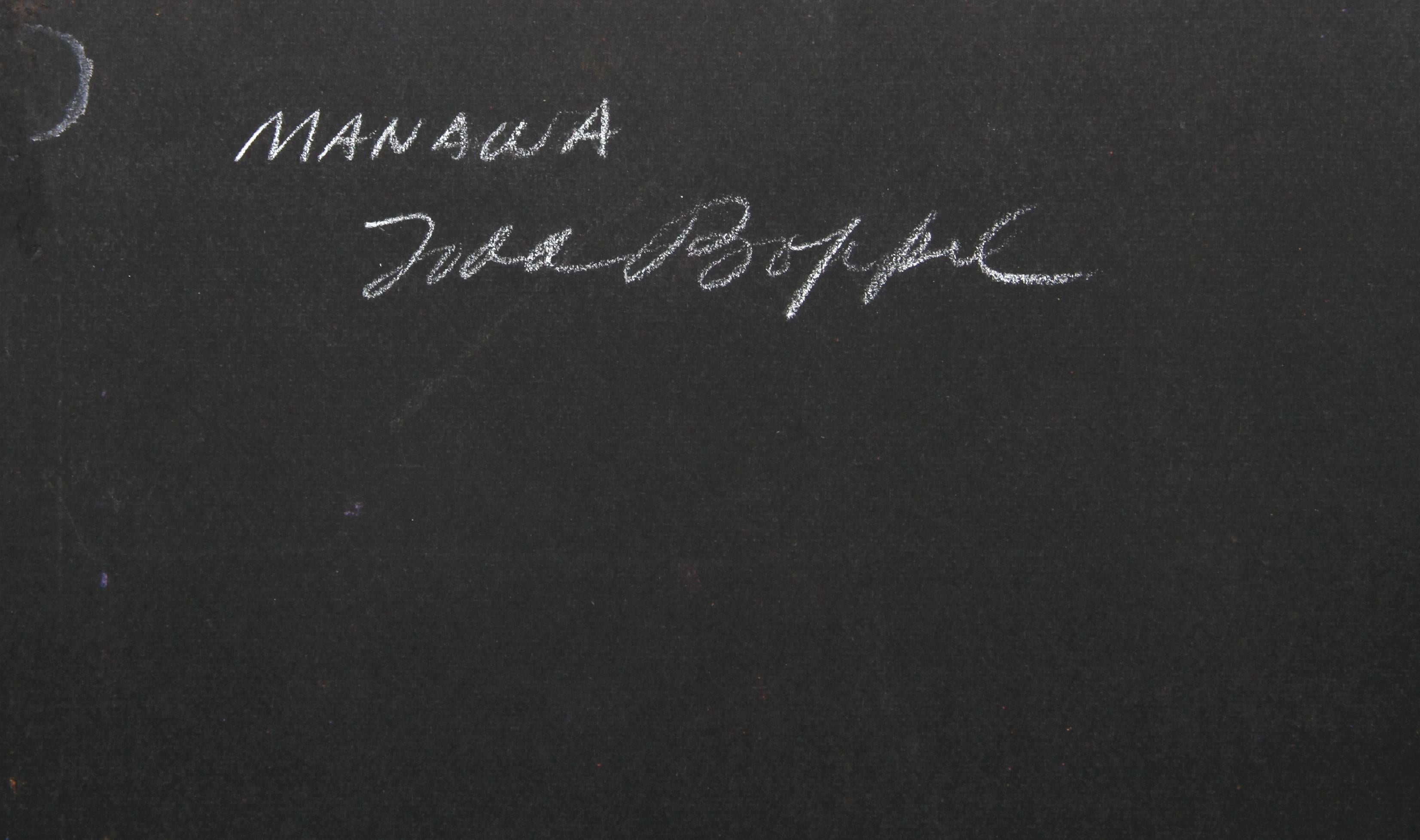 Manawa, pittura espressionista astratta su carta di Todd Boppel in vendita 1