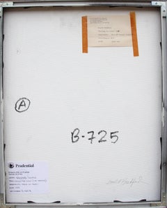 Waiting for Godot, The Message 2, Mixed media painting by Donald Bradford