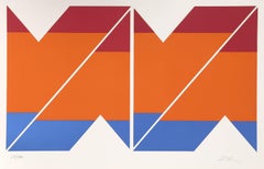 Geometric Abstract Silkscreen