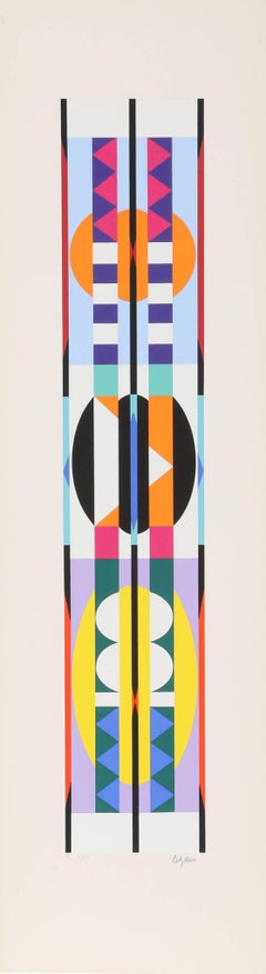 OP Art Silkscreen from "+-x9 Portfolio"