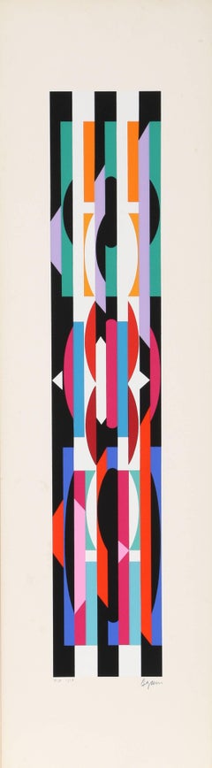 OP Art Silkscreen from "+-x9 Portfolio"