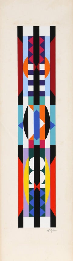 OP Art Silkscreen from "+-x9 Portfolio"
