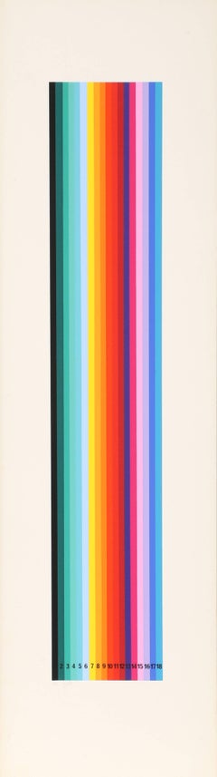 OP Art Silkscreen from "+-x9 Portfolio"