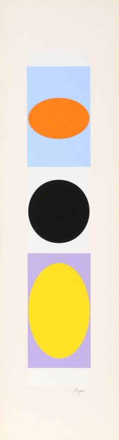 OP Art Silkscreen from "+-x9 Portfolio"