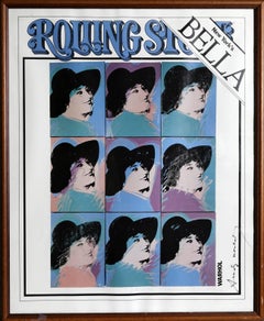Bella Abzug, Rolling Stone Cover, Signed Poster 1977