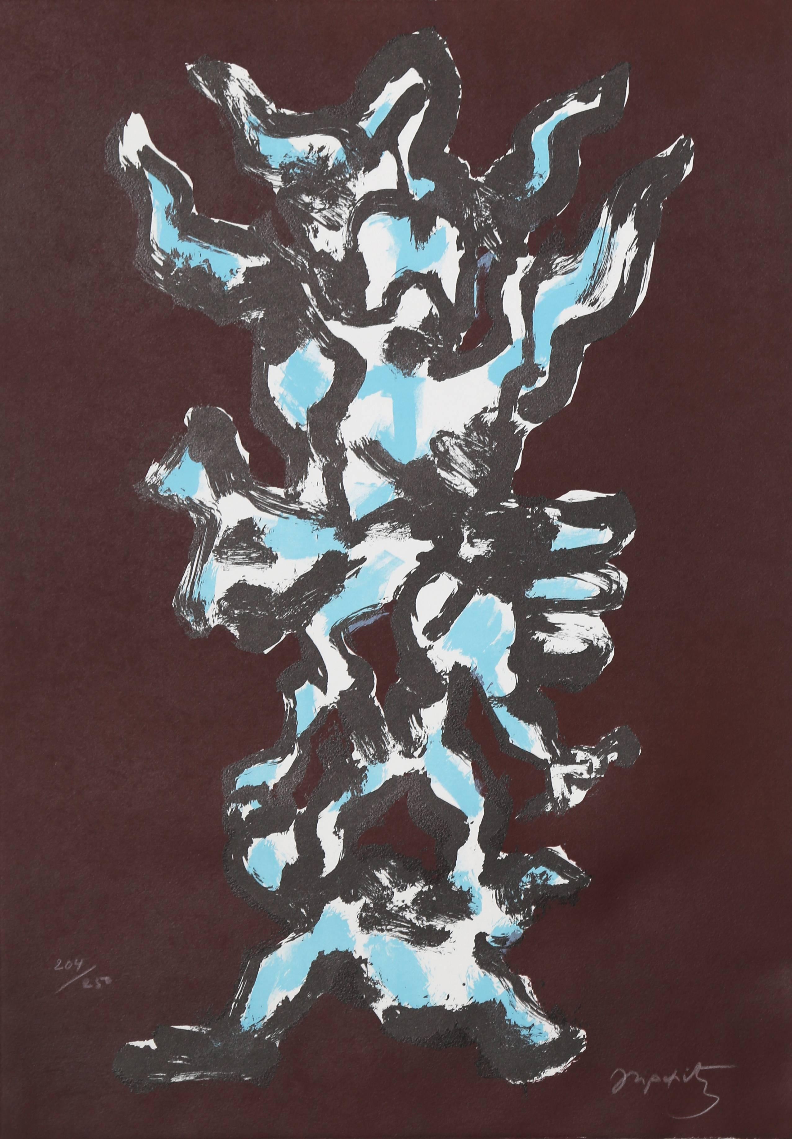 Artist: Jacques Lipchitz, Lithuanian (1891 - 1973)
Title: Tree of Life 
Year: 1972
Medium: Portfolio of Three Lithographs, each signed and numbered in pencil
Edition: 250
Size of each: 26 in. x 18 in. (66.04 cm x 45.72 cm)

In original folio. 