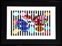 One and Another 5, Kinetic OP Art Serigraph by Agam