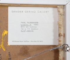 Little W, Abstract Expressionist Painting by Paul Bloodgood