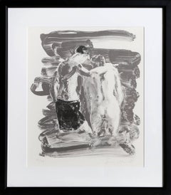 Two Bathers, Lithograph by Eric Fischl