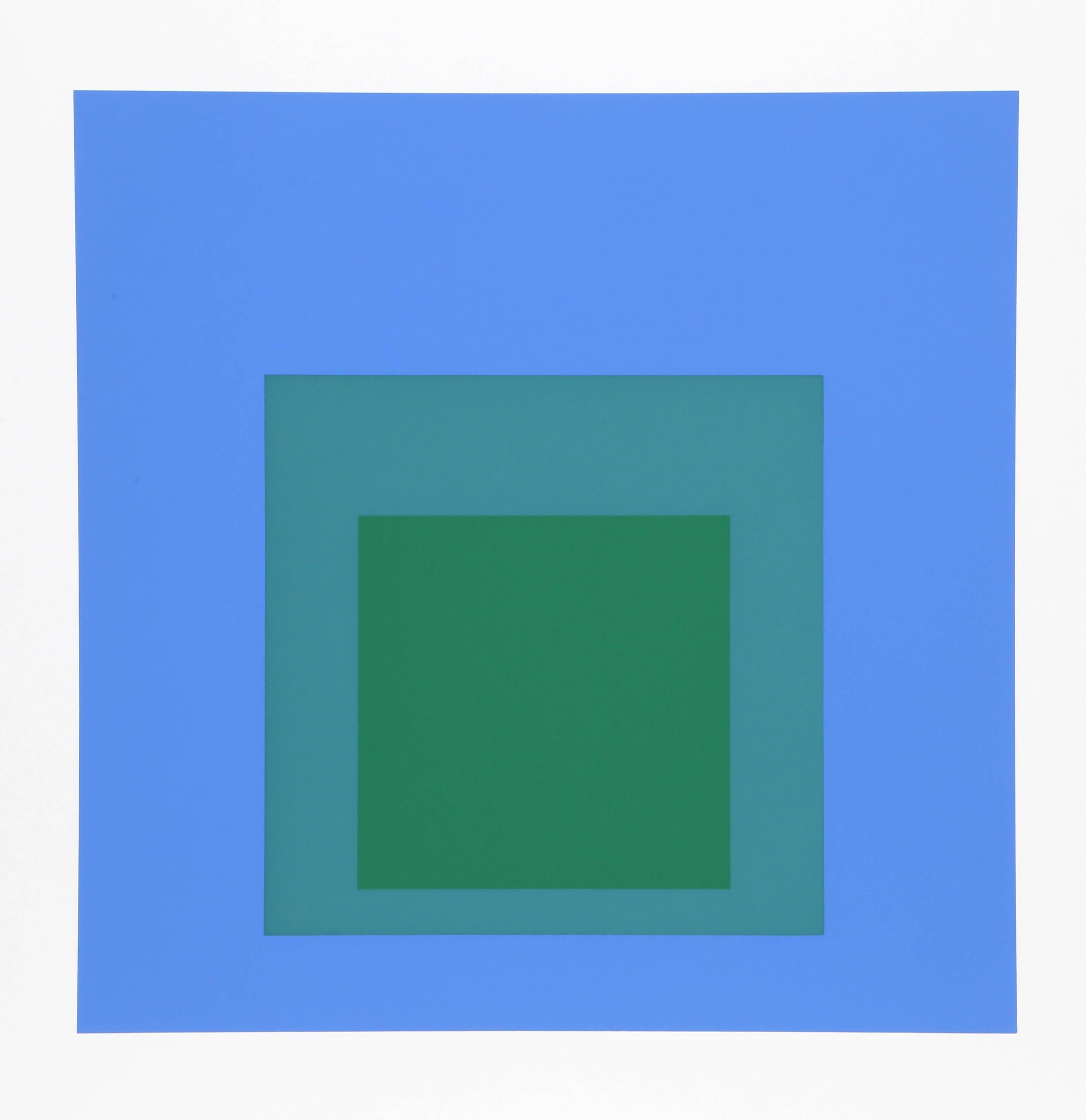 Homage to the Square from Formulation: Articulation - Print by Josef Albers