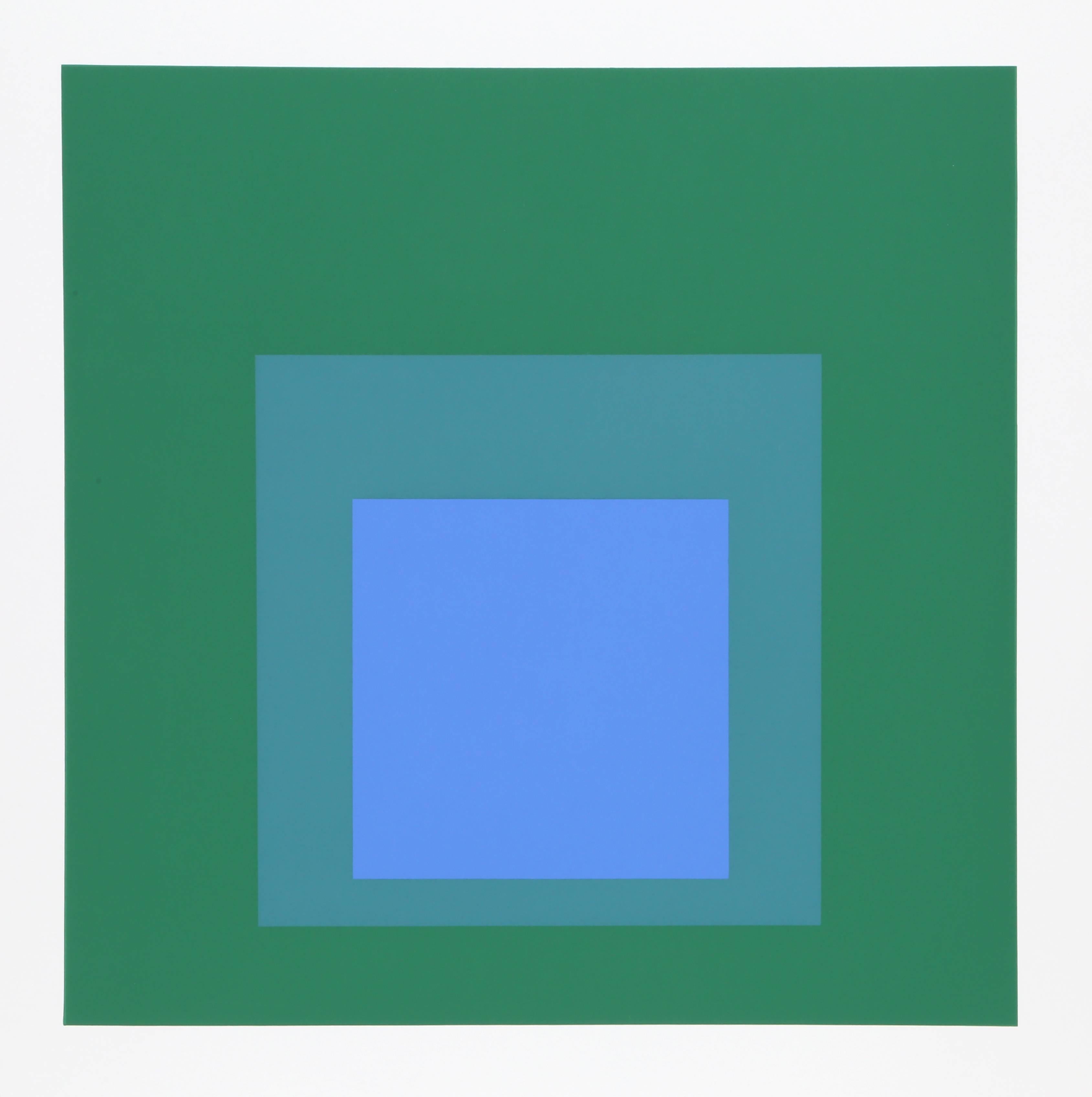 Homage to the Square from Formulation: Articulation - Print by Josef Albers