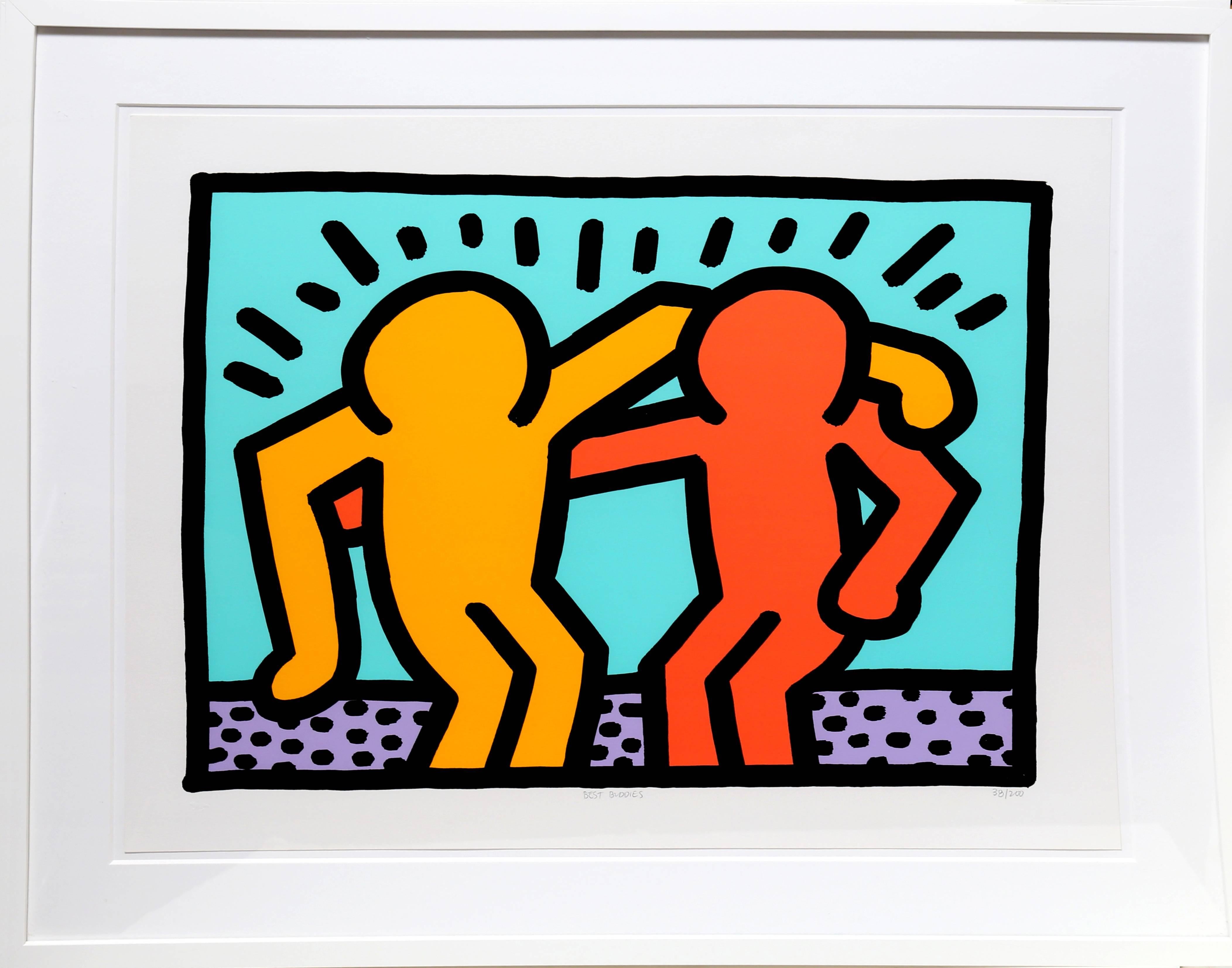 best buddies keith haring