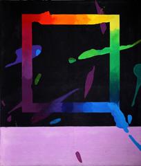 Evangelidy, Triptych of Three Large Paintings by Ales Lamr