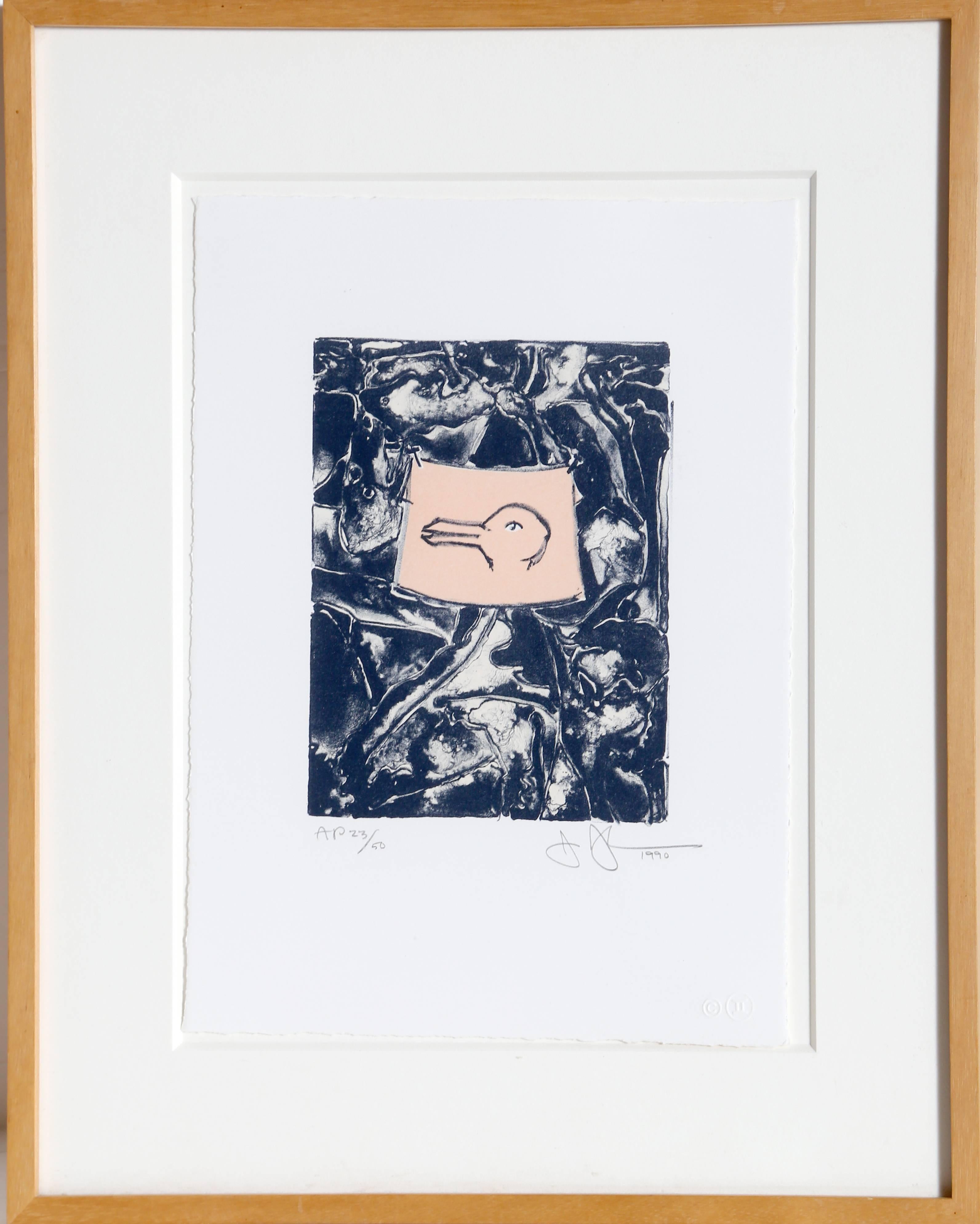 Jasper Johns Figurative Print - Rabbit/Duck