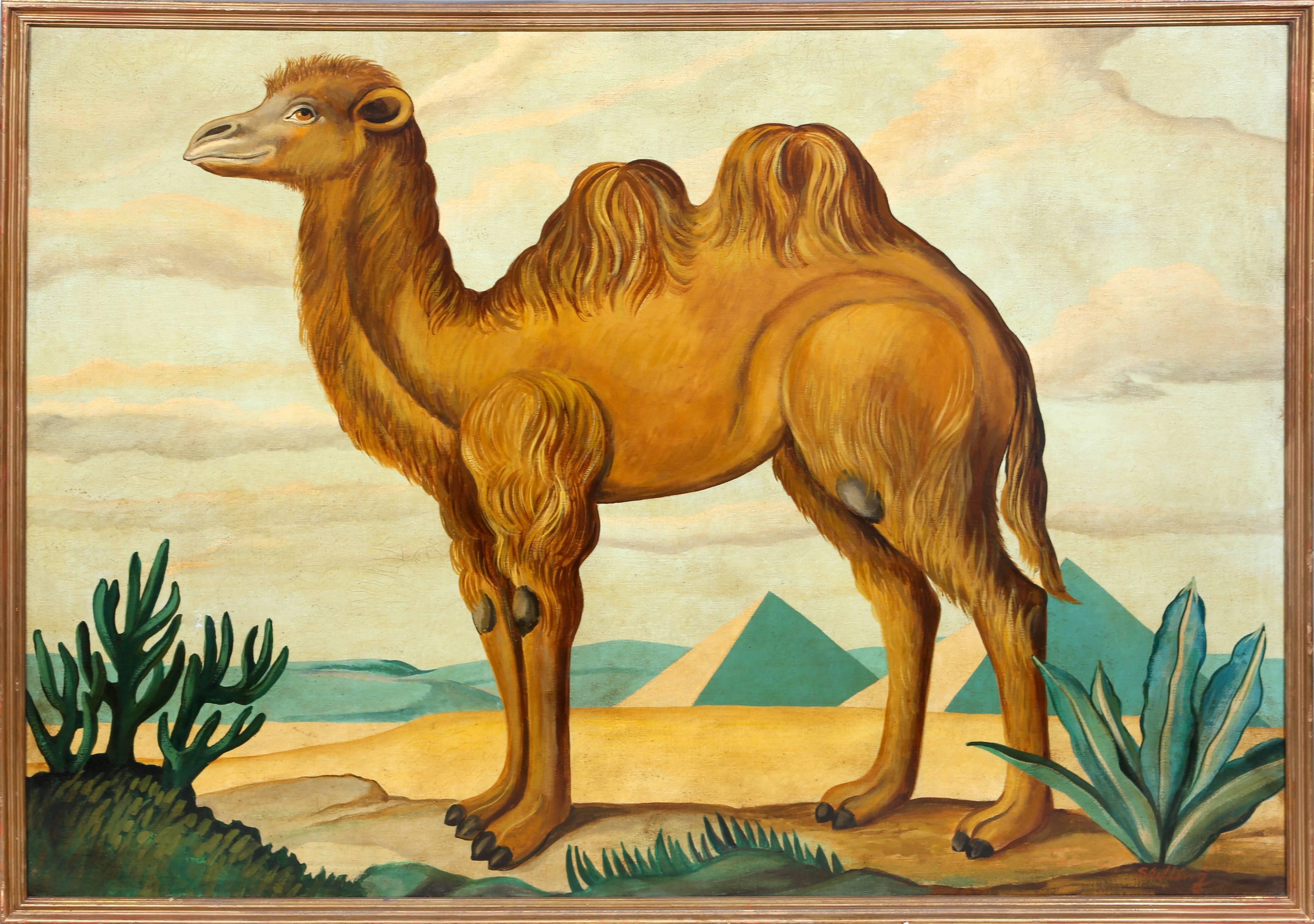 William Skilling Animal Painting - Camel