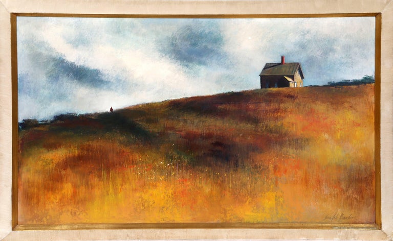 Joseph Barber Landscape Painting - Ghost House Island 