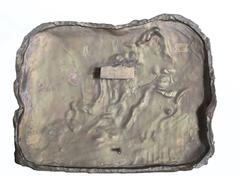 Voyage to Crete Plaque, Bronze Wall Sculpture