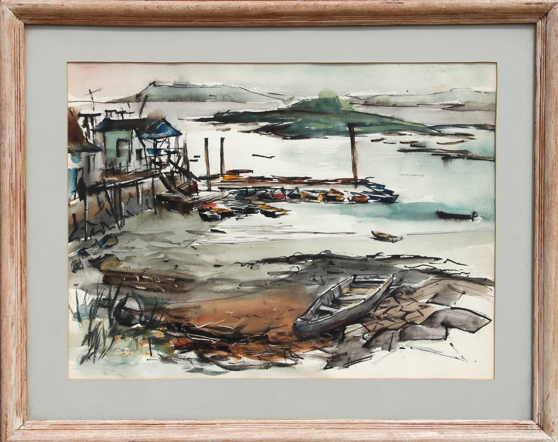 Eve Nethercott Landscape Art - Cape Porpoise, Maine