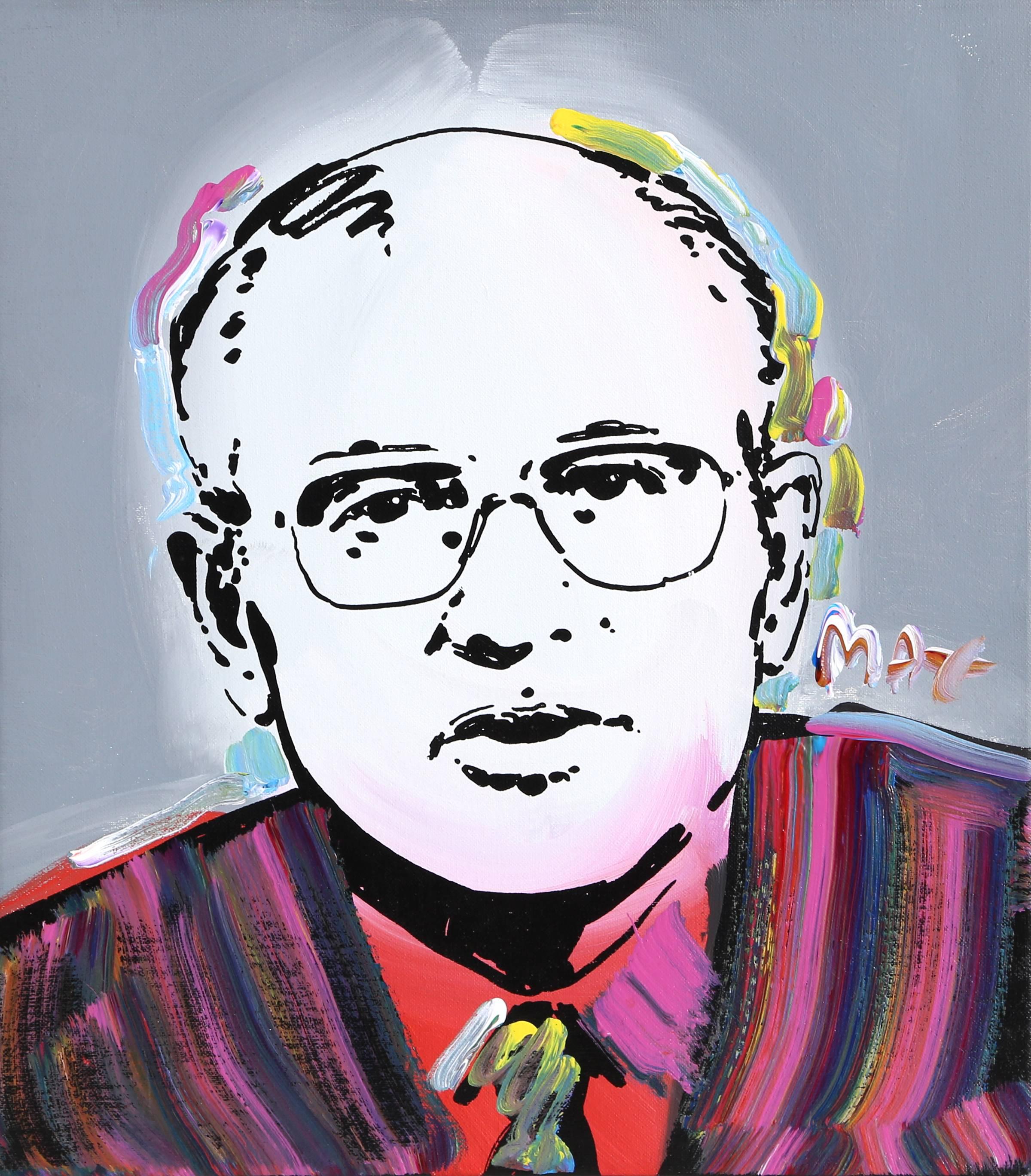 Peter Max Portrait Painting - Gorbachev