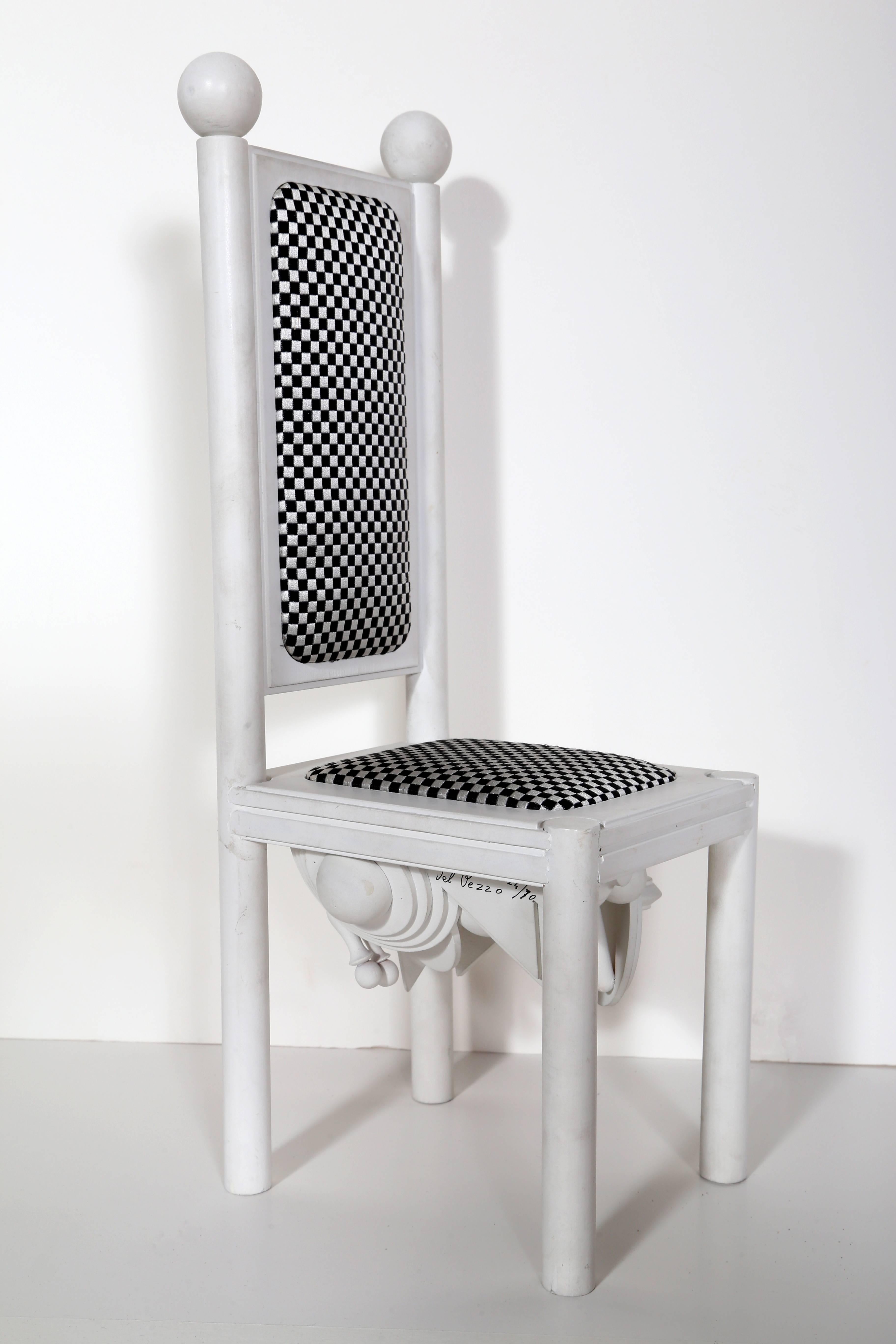 Silla, escultura modernista de sobremesa de Lucio Del Pezzo en venta 2