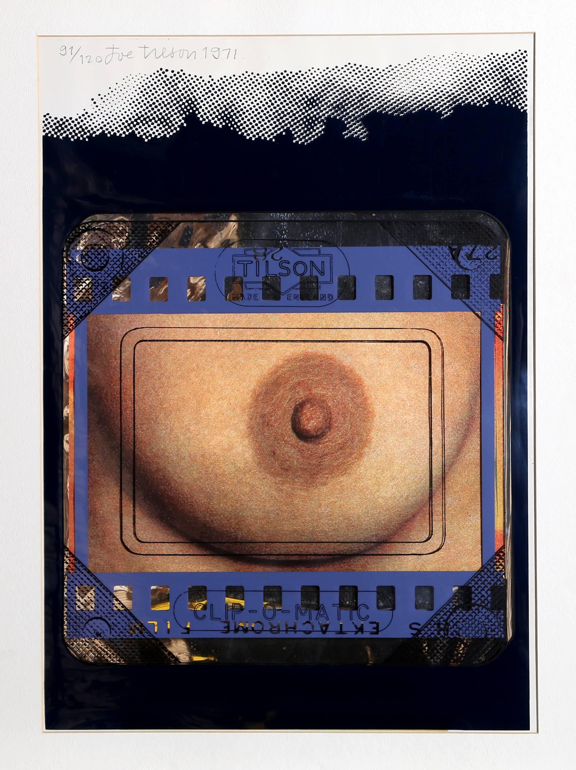 Joe Tilson Nude Print - Clip-o-Matic