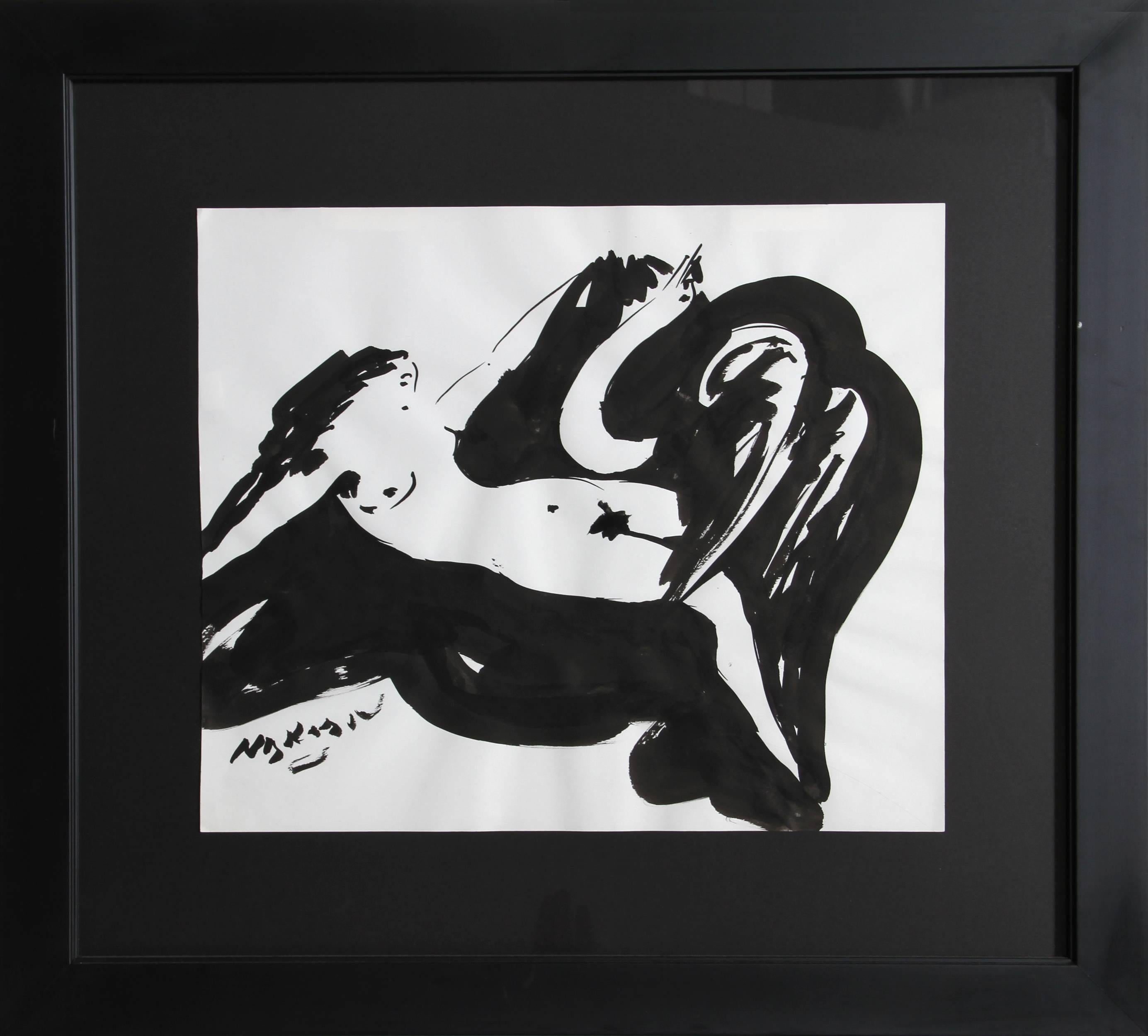 Reuben Nakian Figurative Art - Leda and the Swan