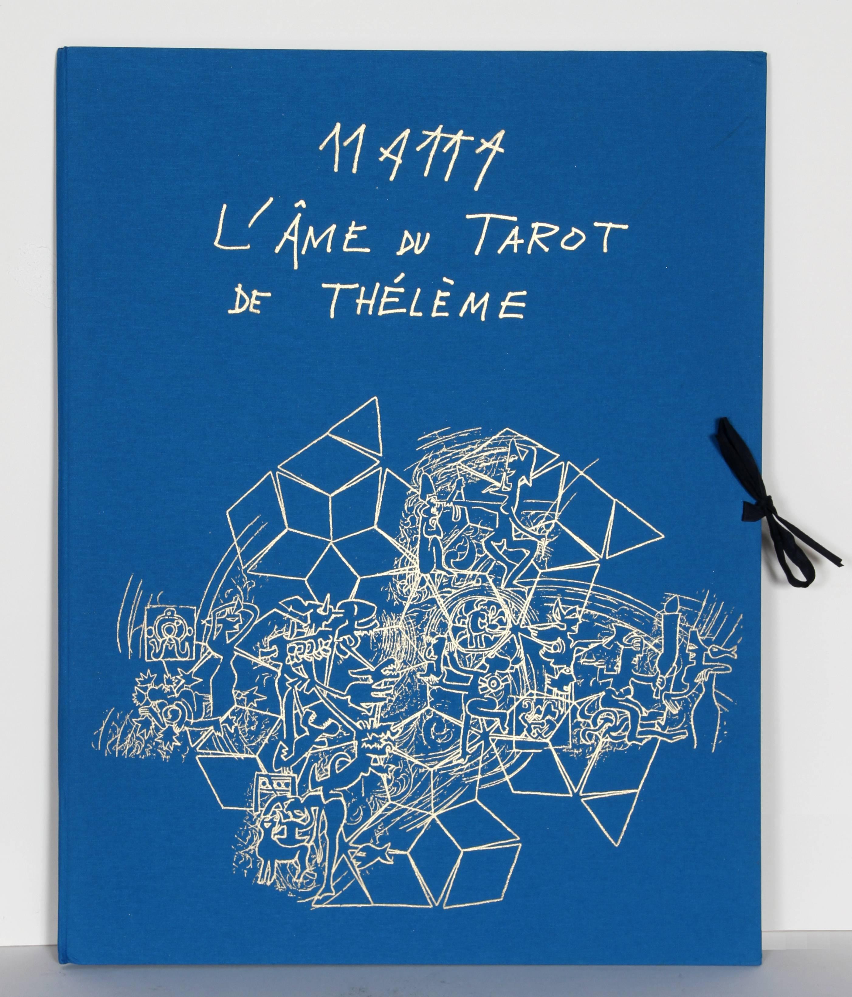 L'ame du Tarot de Theleme Portfolio of 5 Aquatint Etchings by Matta - Print by Roberto Matta