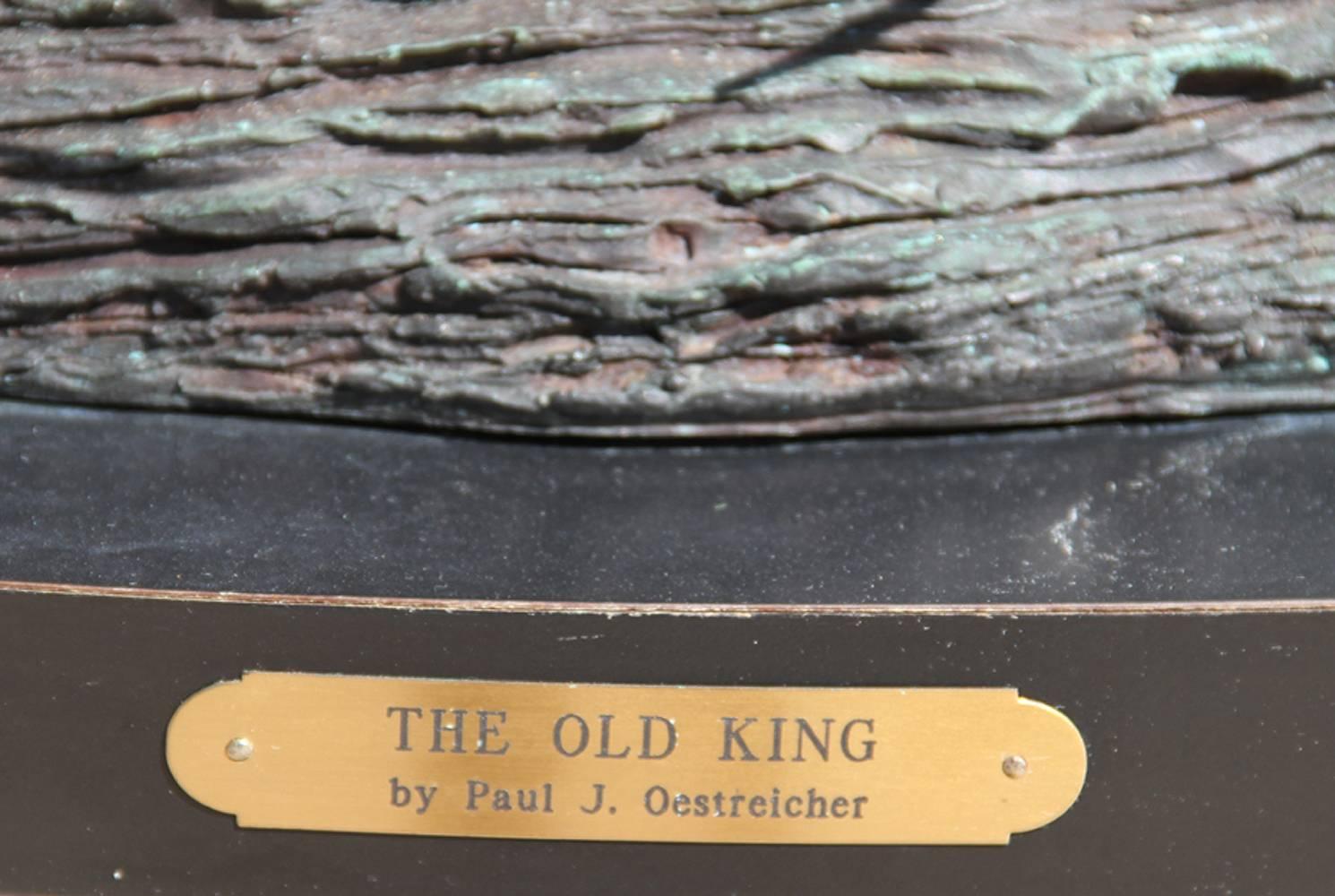 The Old King - Sculpture by Paul Oestreicher