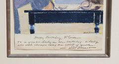 Espíritu de juventud, acuarela y dibujo al pastel de Will Barnet