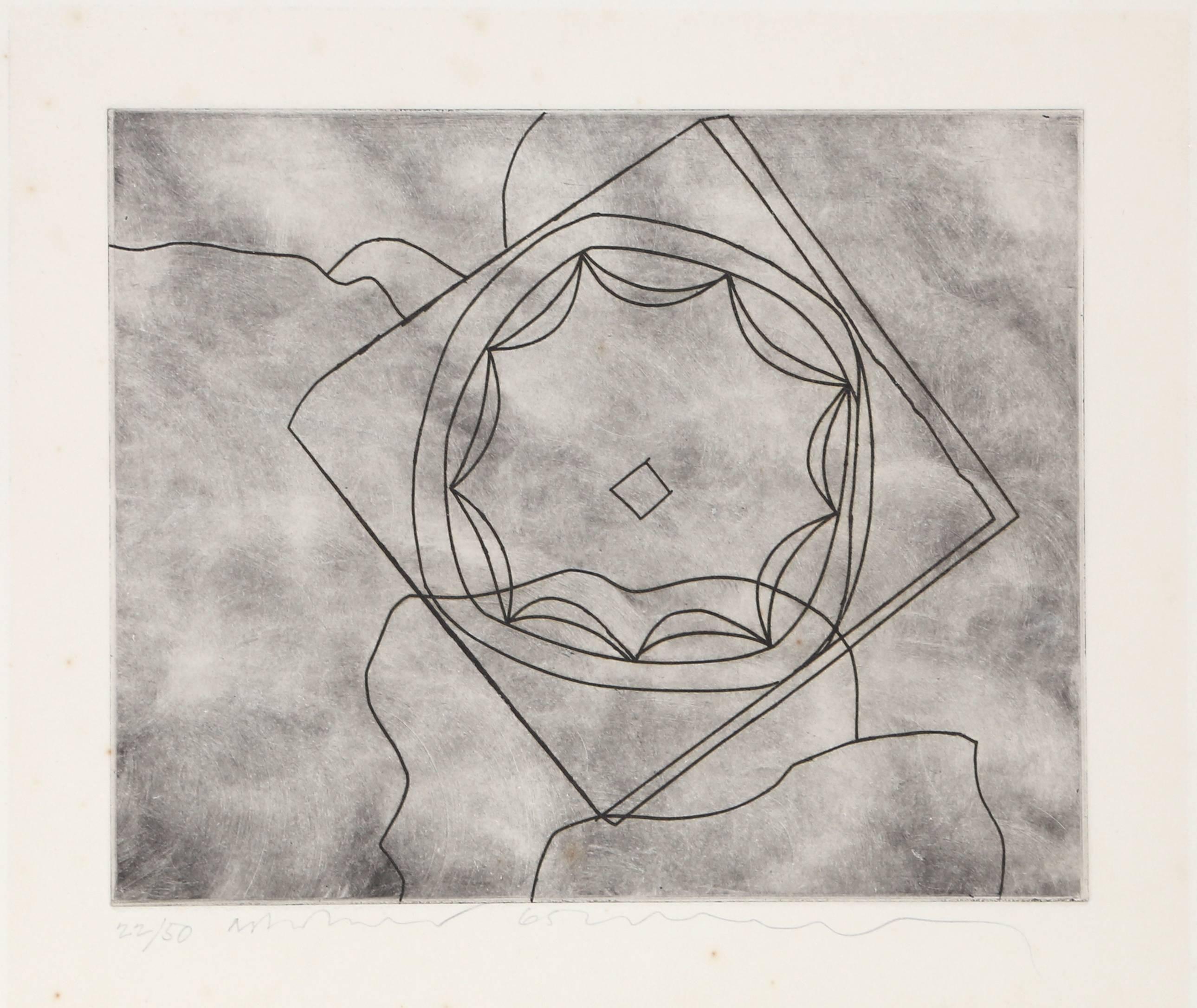 Olympia Fragment (LaFranca 9) - Print by Ben Nicholson