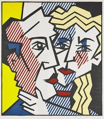 The Couple, from Expressionist Woodcut Series