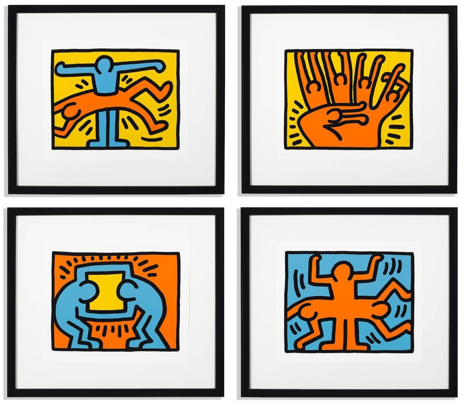 Keith Haring Figurative Print - Pop Shop VI, 1989 Portfolio