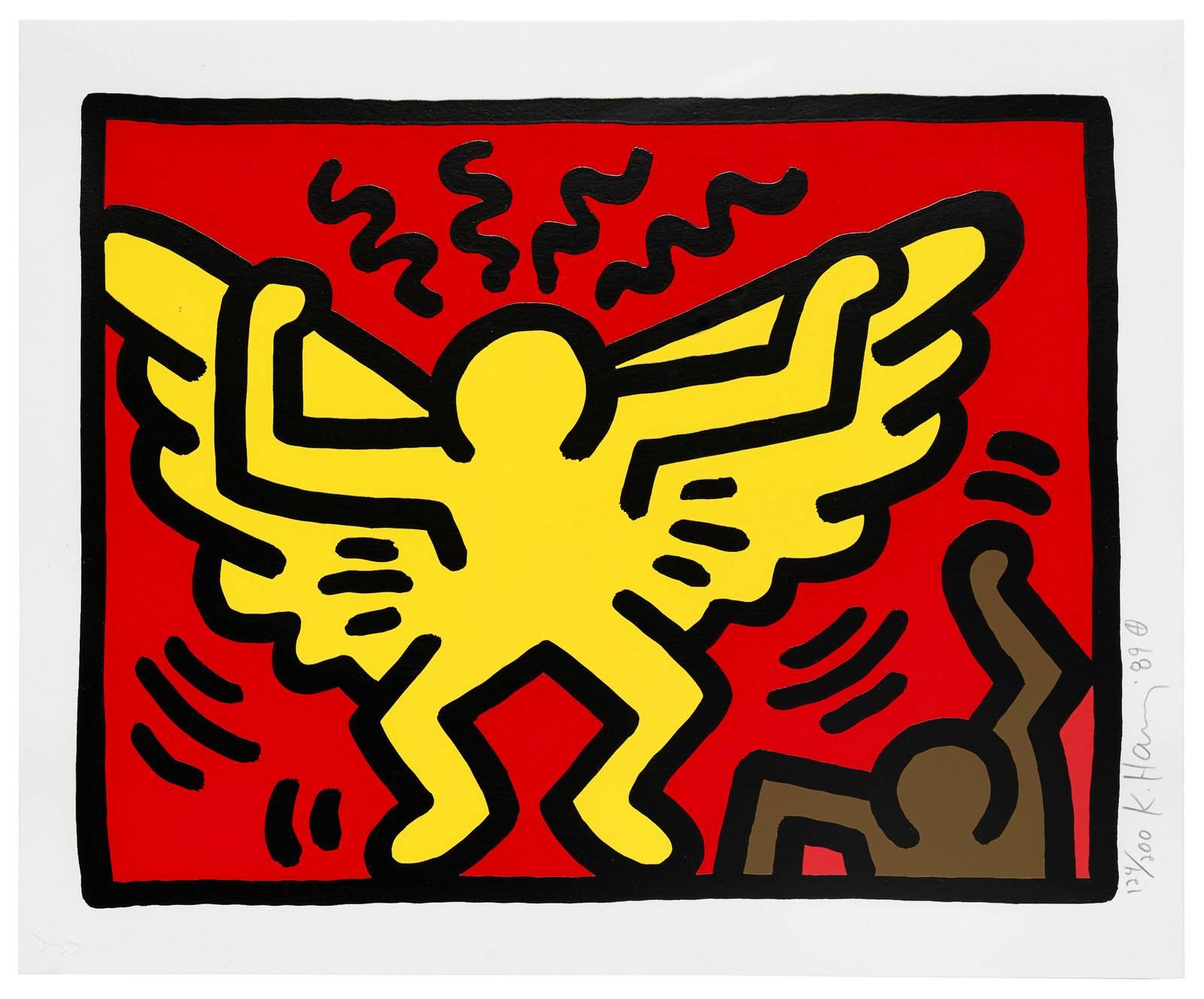 Keith Haring Print - Pop Shop IV (1)