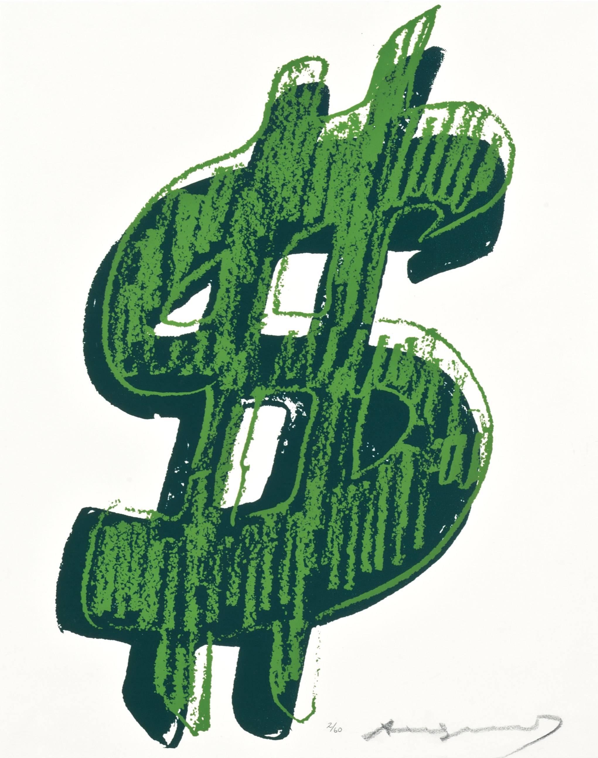 Andy Warhol Figurative Print - $ (1) F&S II.278