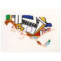 Monica Nude with Lichtenstein 4