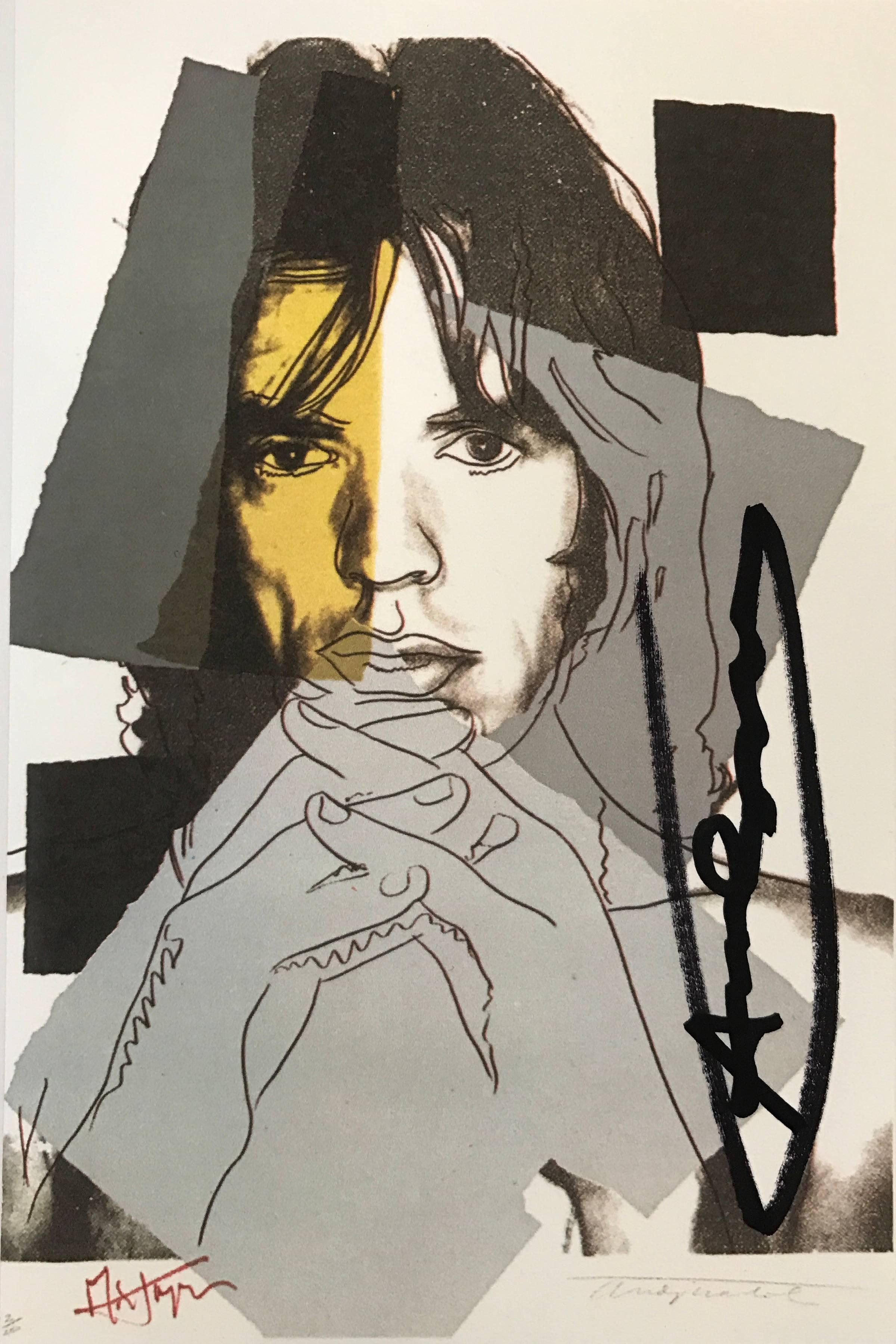 Mick Jagger announcement - Print by Unknown