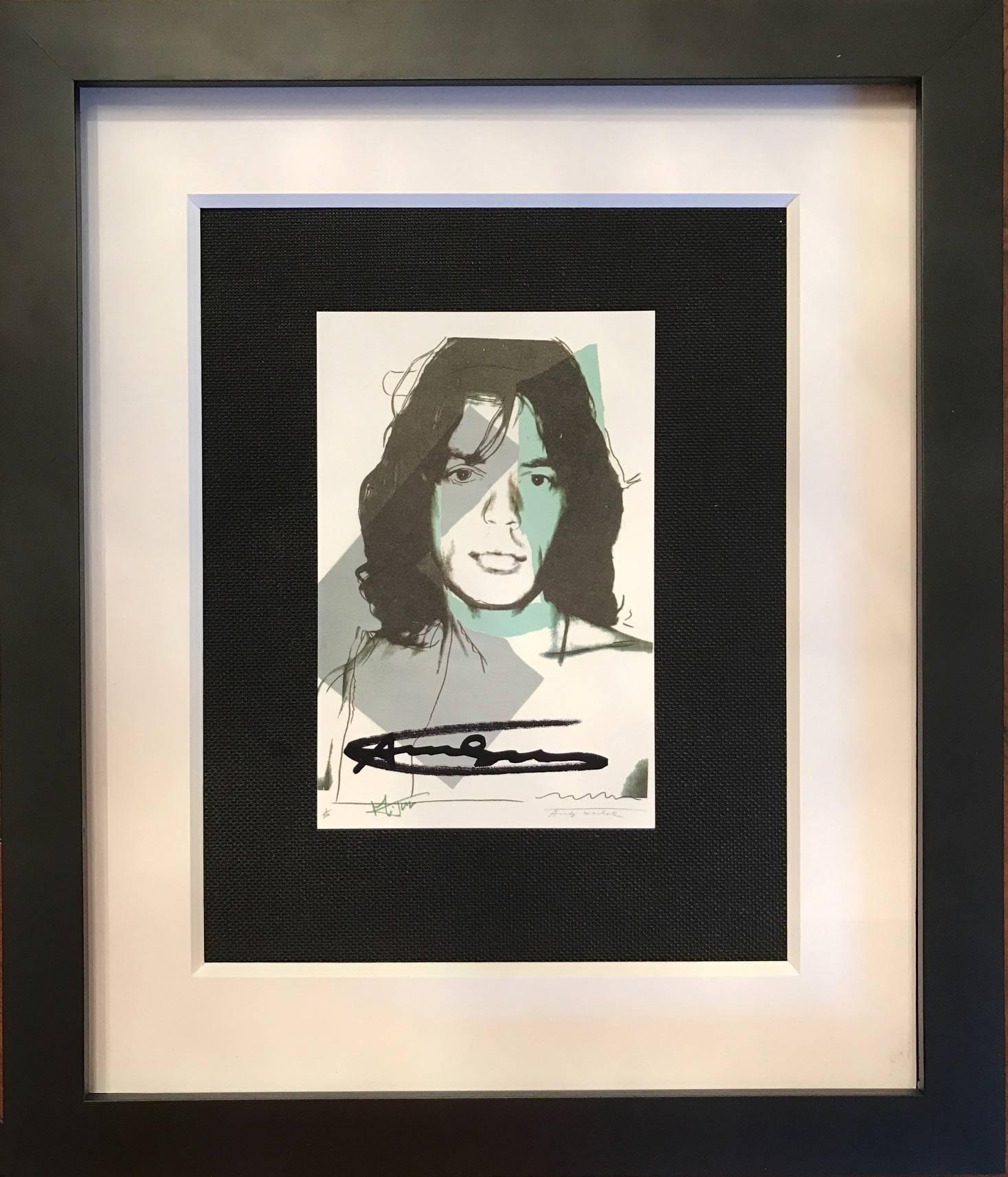 Mick Jagger announcement  - Print by (after) Andy Warhol