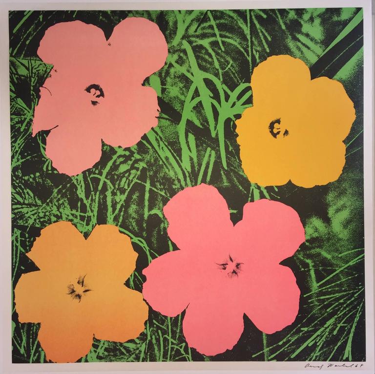 Andy Warhol - Flowers 1964 F&S II.6, Print at 1stdibs