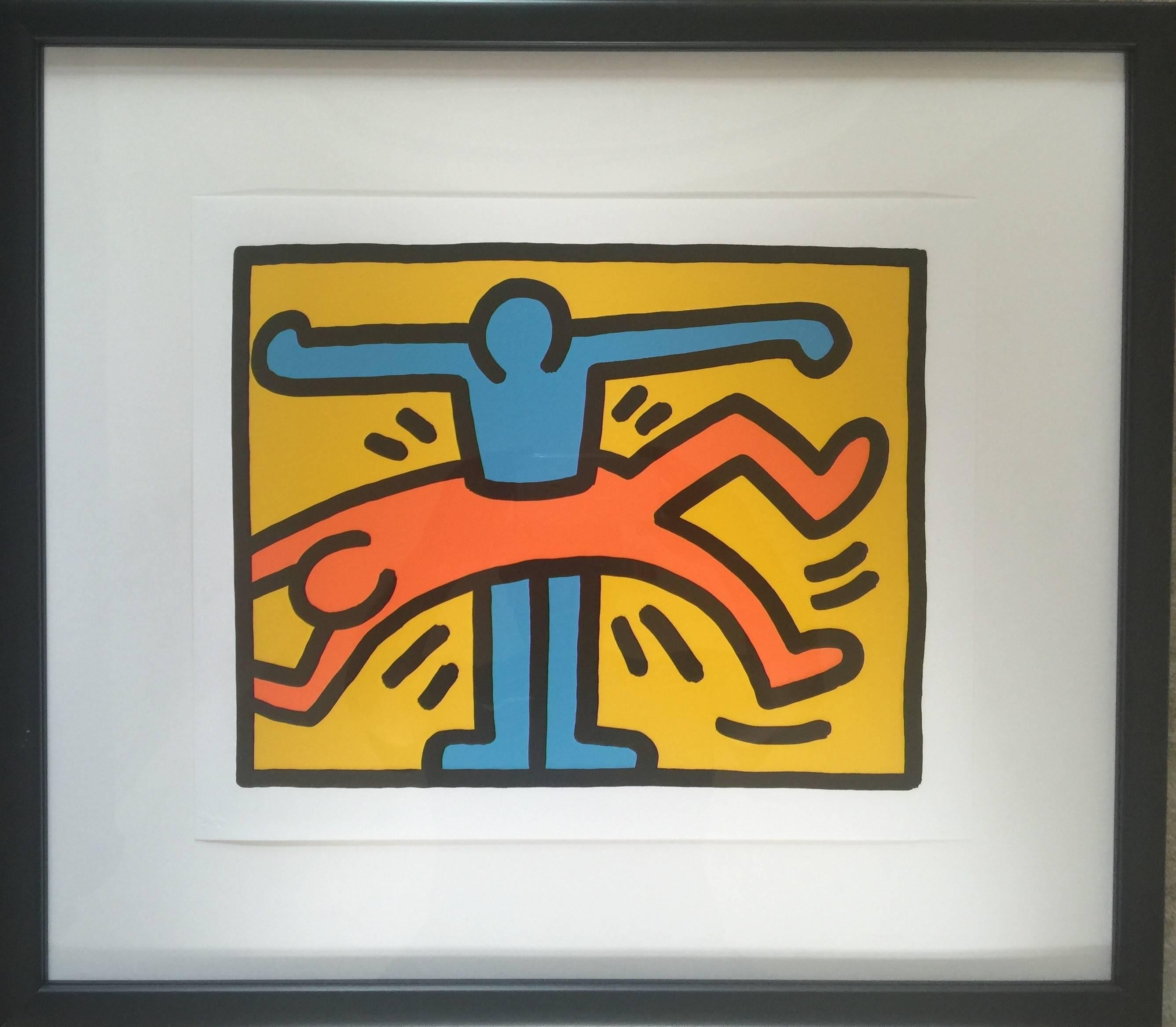 Pop Shop VI, 1989 Portfolio - Print by Keith Haring