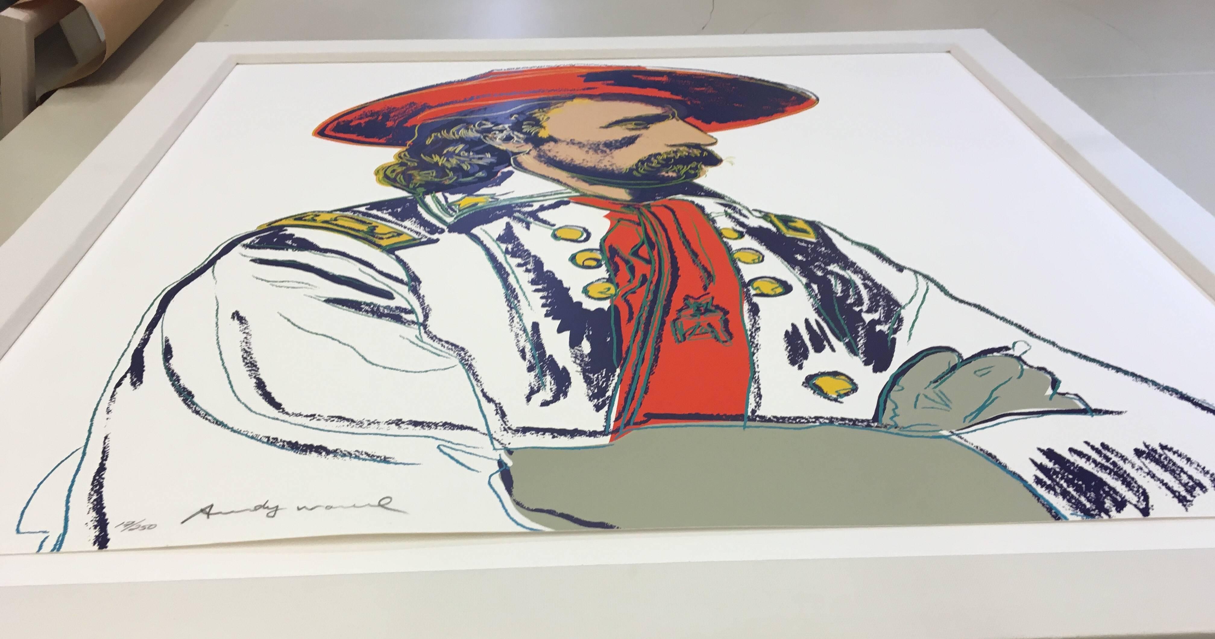 General Custer 1986 F&S II.379 - Print by Andy Warhol