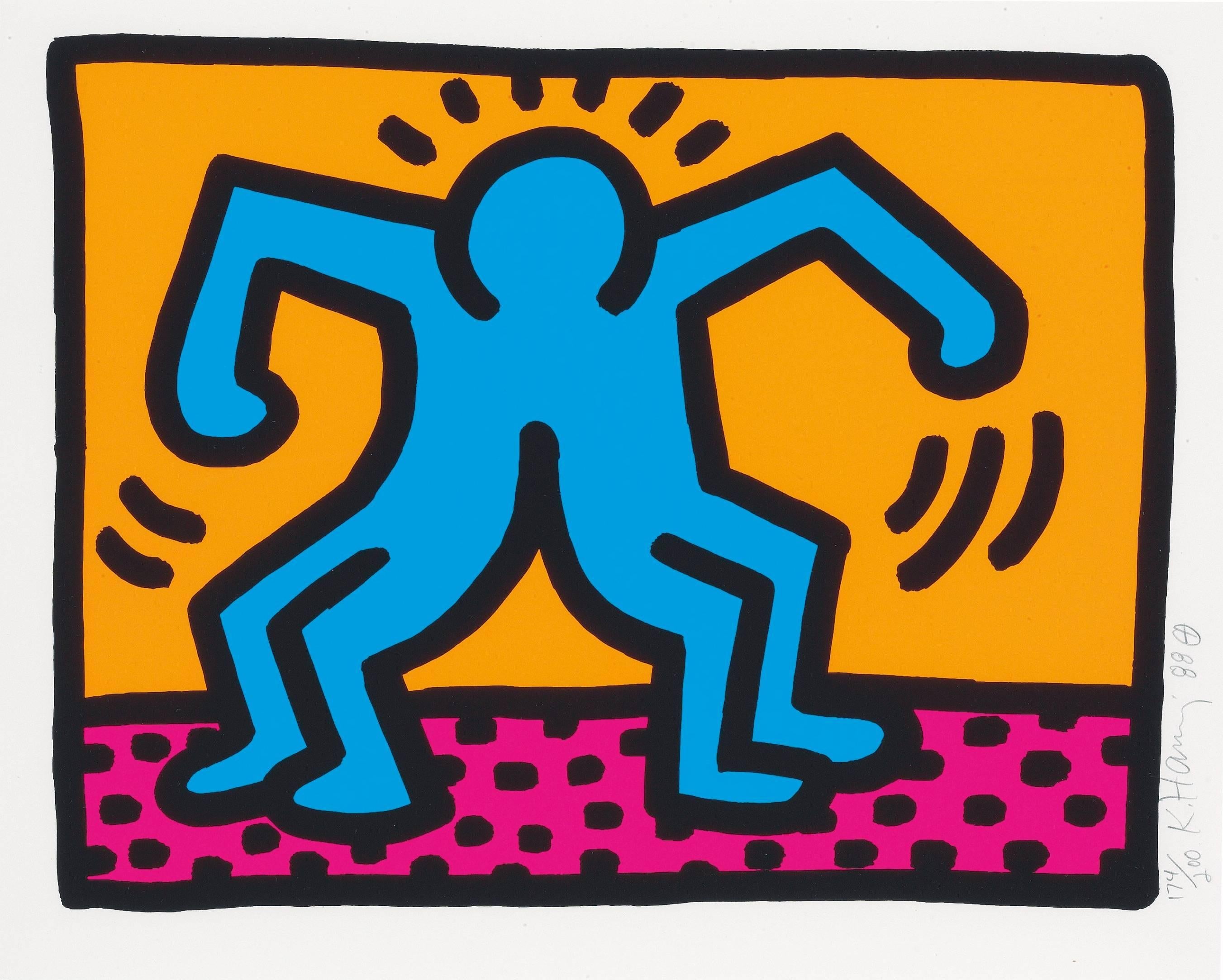 Pop Shop II, Complete Portfolio 4 pieces - Print by Keith Haring