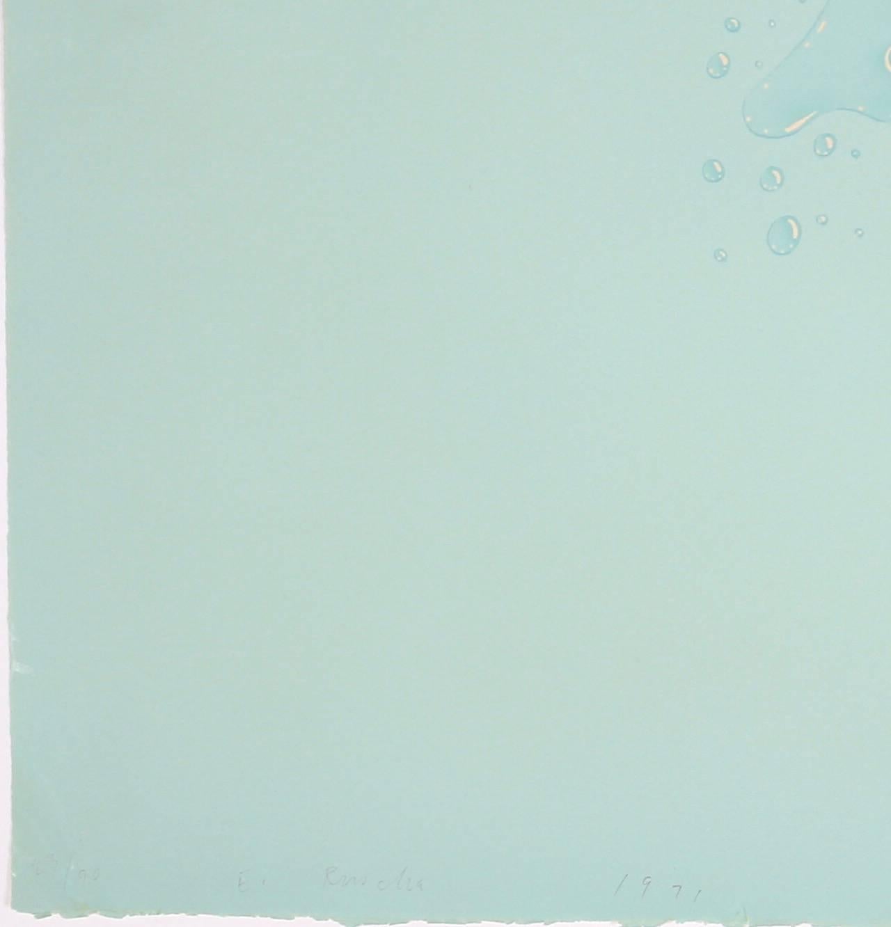 Drops - Print by Ed Ruscha