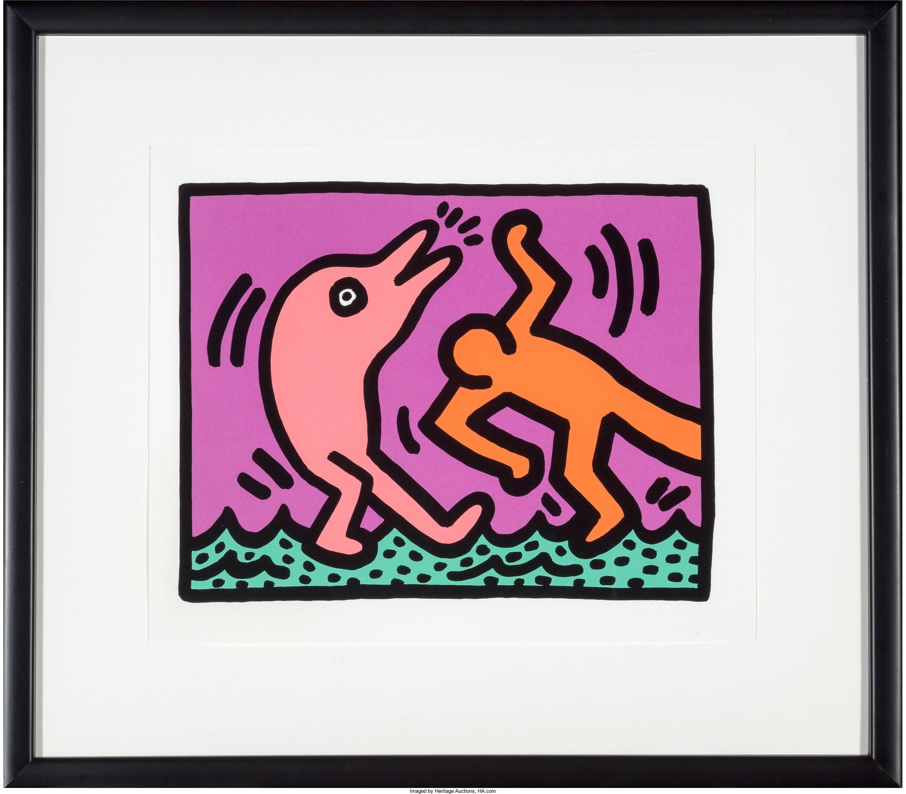 Pop Shop V (4) - Print by Keith Haring