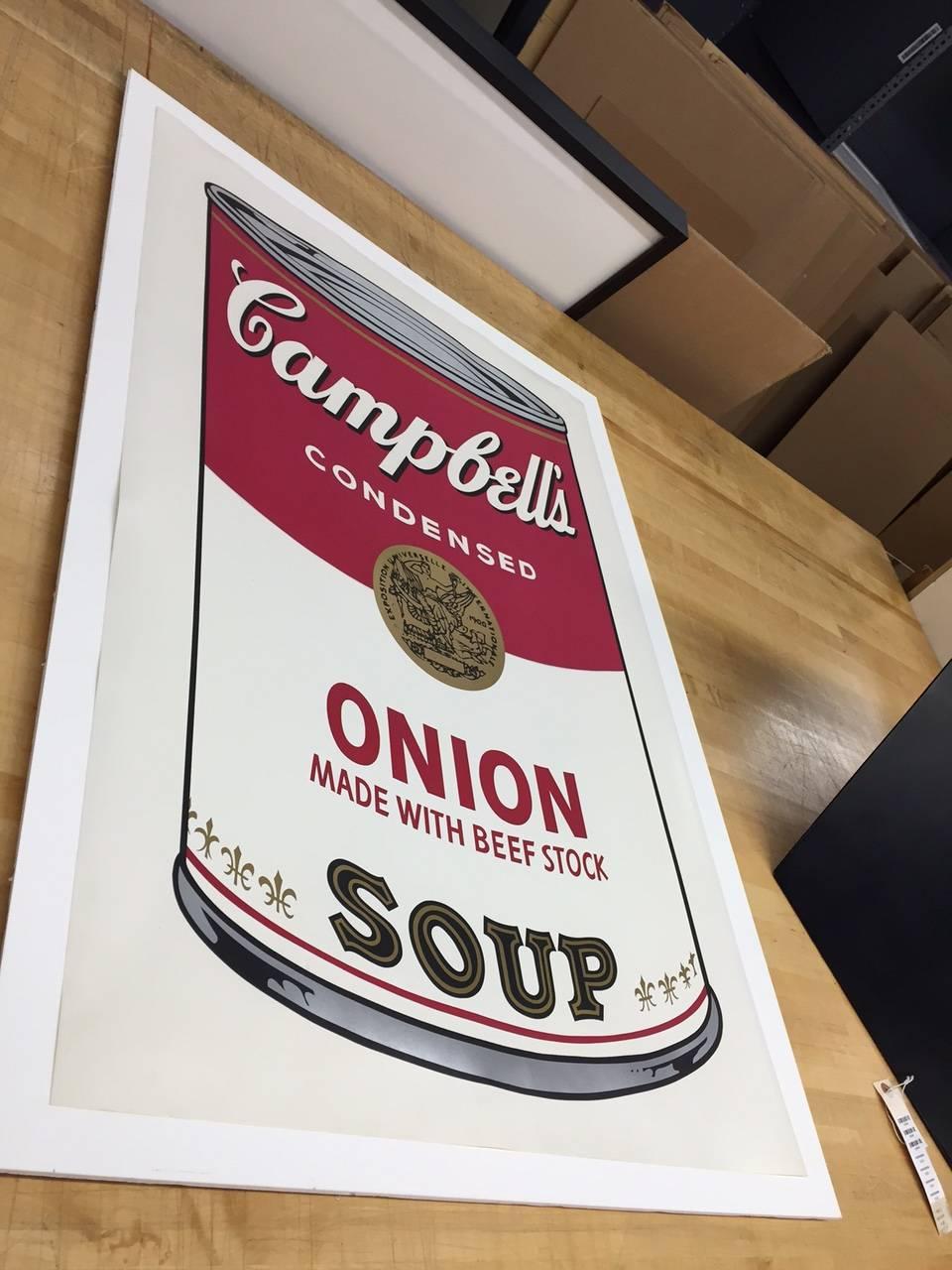 Campbell's Soup I, Onion F&S II.47 - Print by Andy Warhol