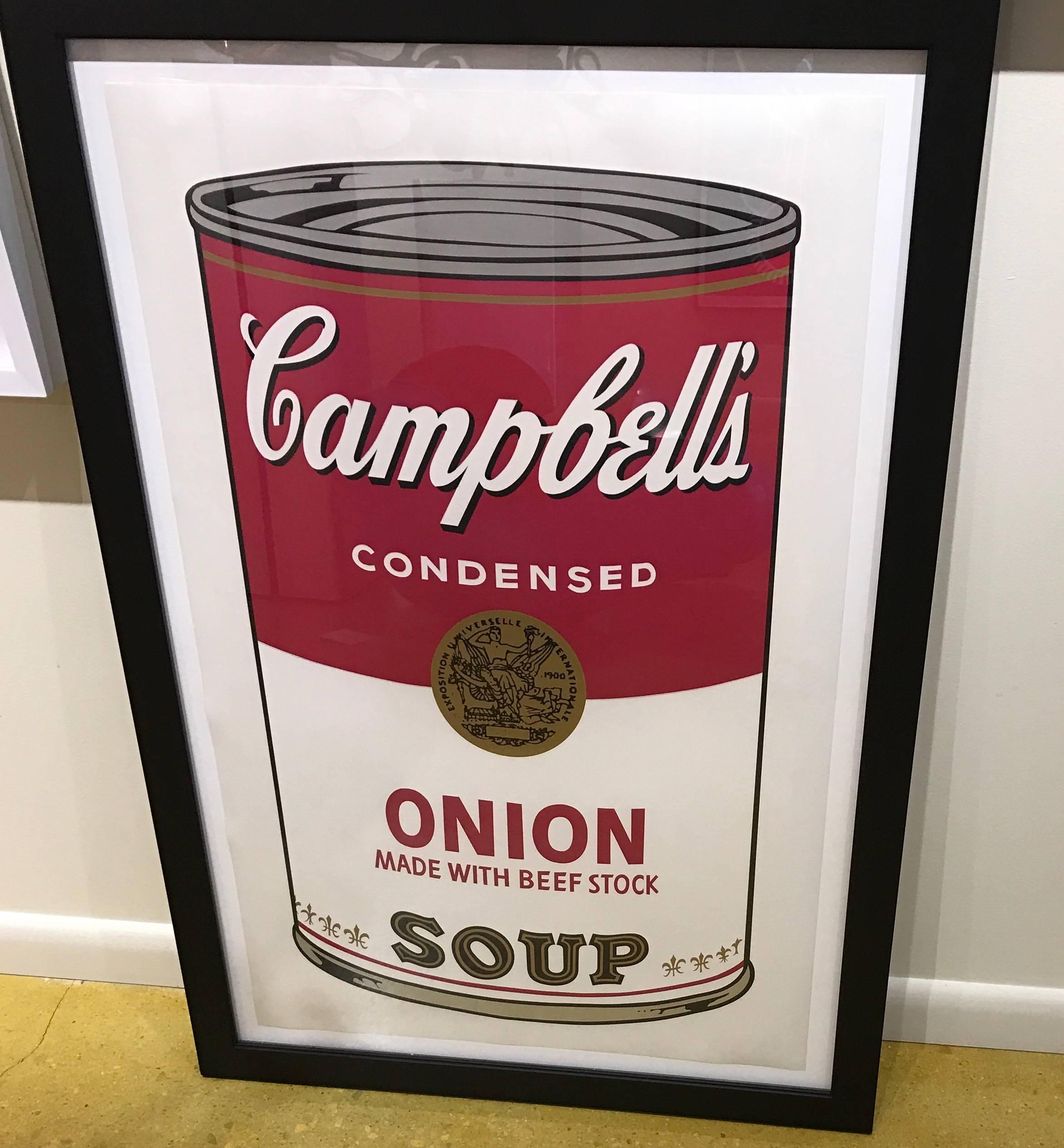 Campbell's Soup I, Onion F&S II.47 - Beige Print by Andy Warhol