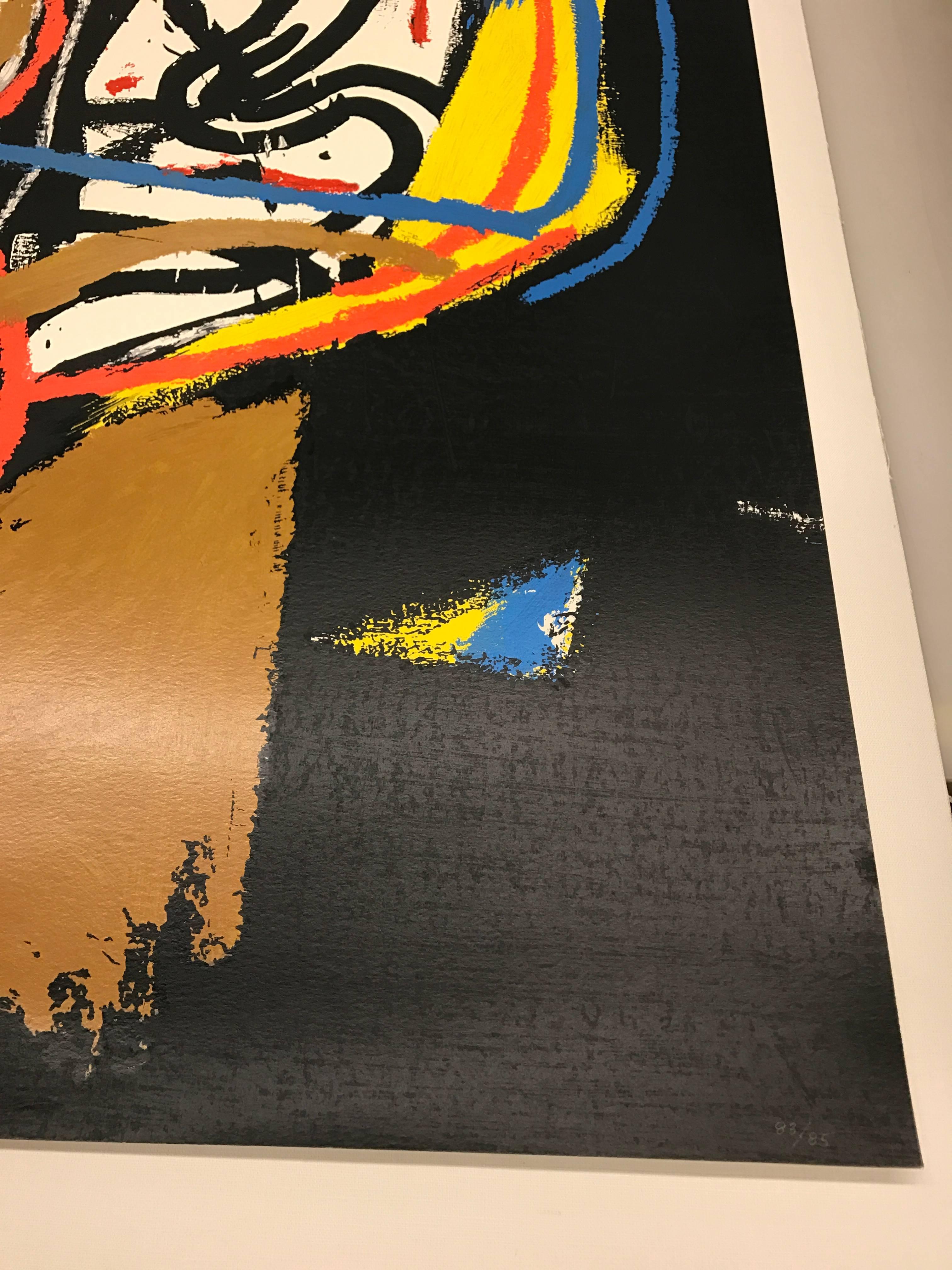 Head  - Print by after Jean-Michel Basquiat