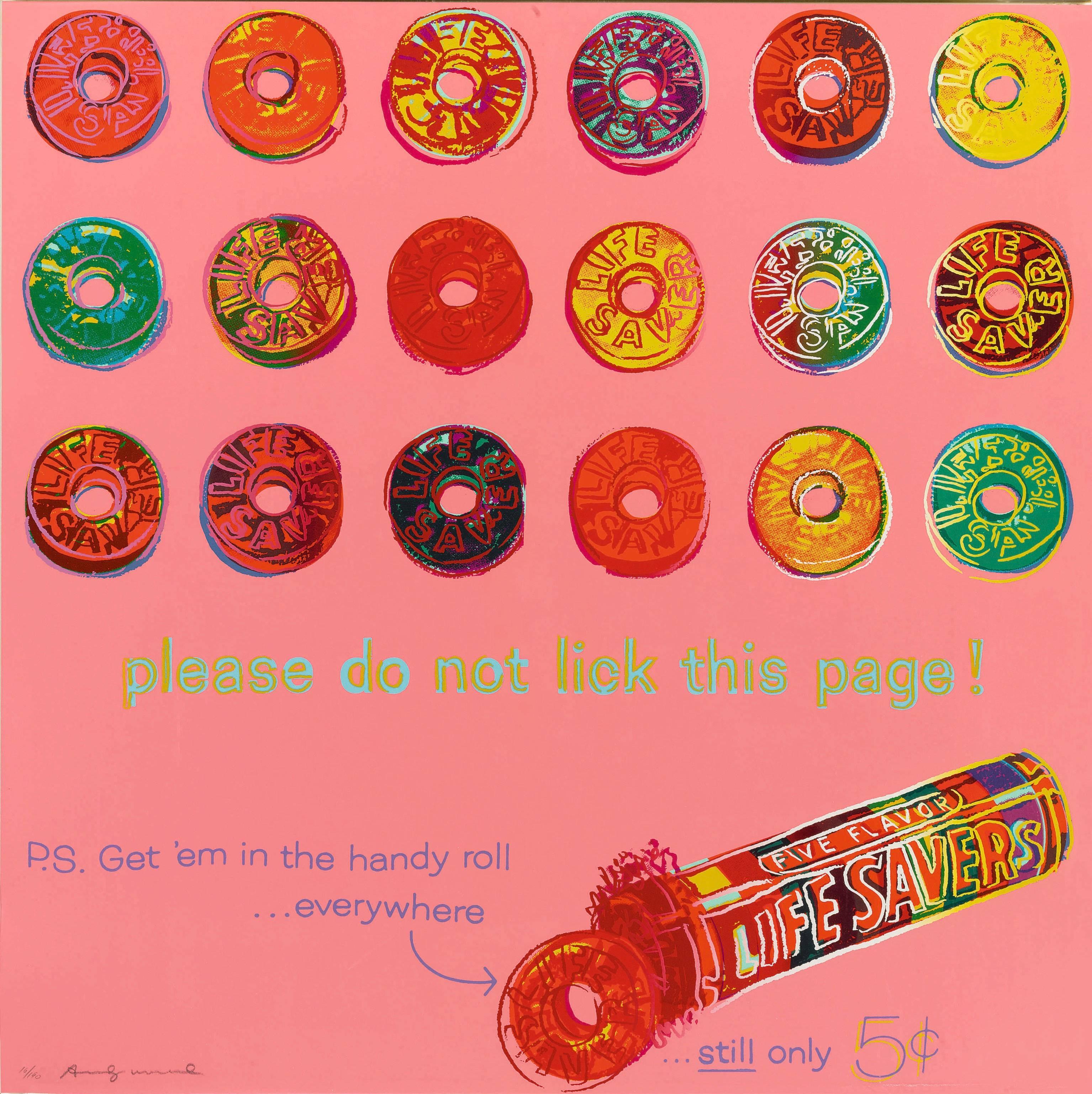 Andy Warhol Figurative Print – Lebensretter F&S II.353