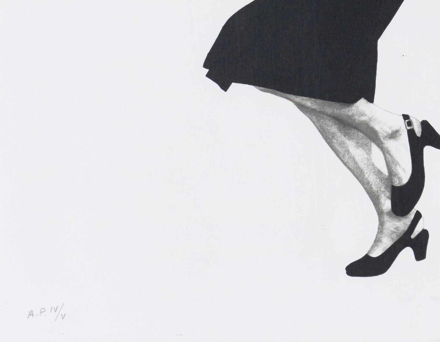Untitled (Dancing Trio) - Print by Robert Longo