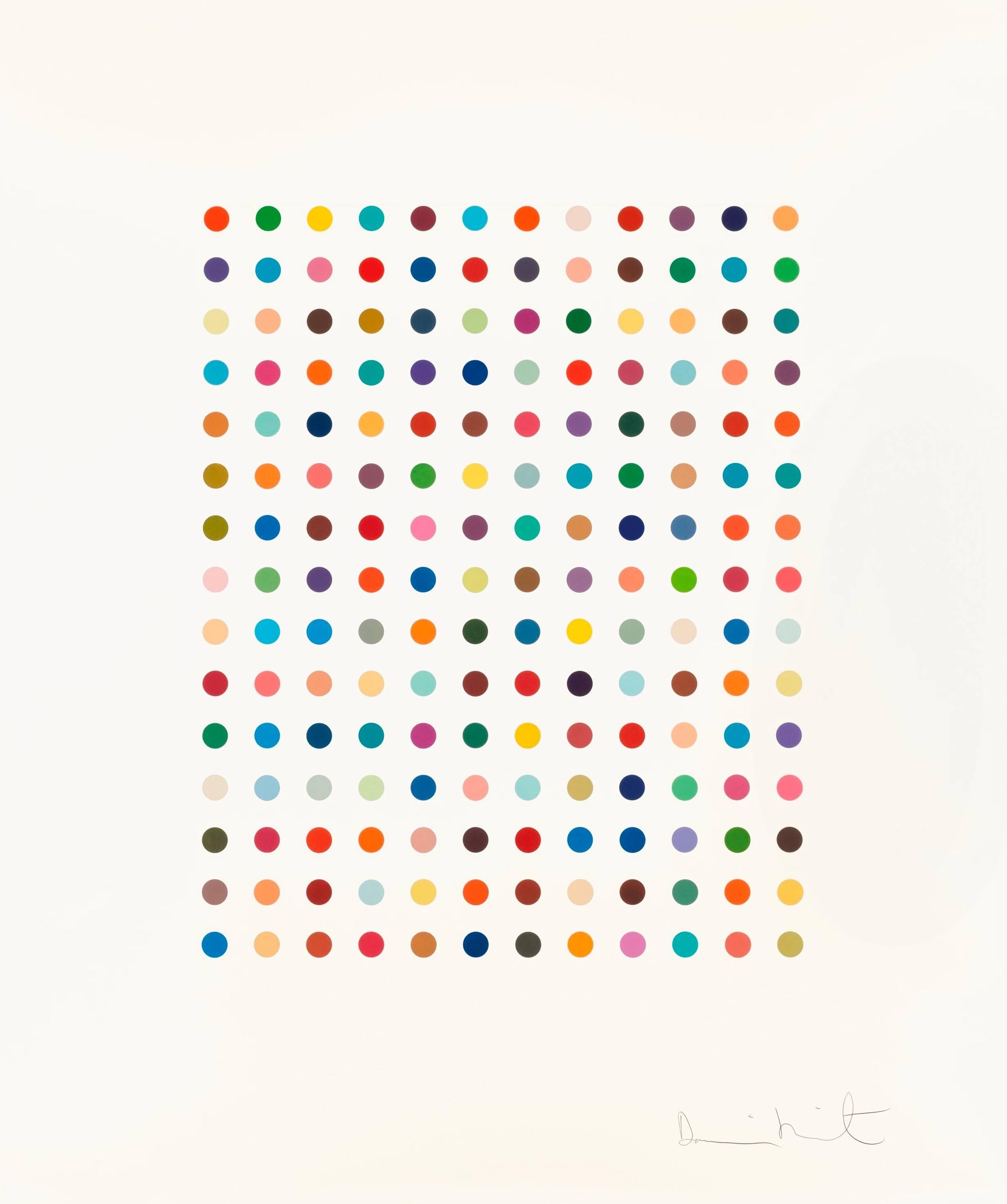Damien Hirst Figurative Print - Ethidium Bromide Aqueous Solution
