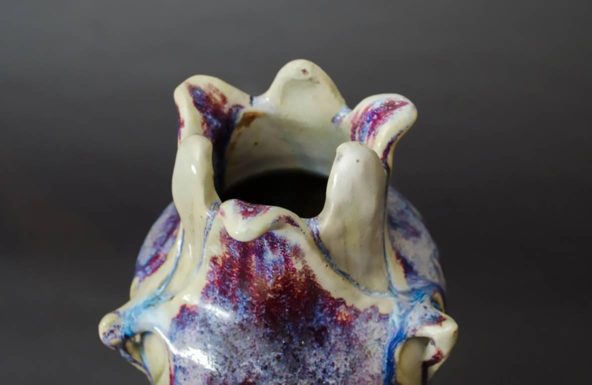 Flambé-Glazed Vase 4